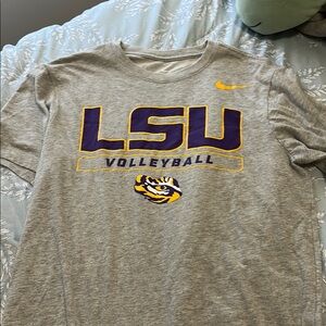Nike Gray LSU Volleyball Tee
